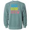 Unisex Midweight Pigment-Dyed Crewneck Sweatshirt Thumbnail