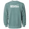 Unisex Midweight Pigment-Dyed Crewneck Sweatshirt Thumbnail