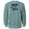 Unisex Midweight Pigment-Dyed Crewneck Sweatshirt Thumbnail