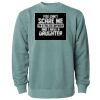 Unisex Midweight Pigment-Dyed Crewneck Sweatshirt Thumbnail