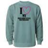 Unisex Midweight Pigment-Dyed Crewneck Sweatshirt Thumbnail