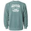 Unisex Midweight Pigment-Dyed Crewneck Sweatshirt Thumbnail