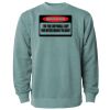 Unisex Midweight Pigment-Dyed Crewneck Sweatshirt Thumbnail