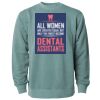 Unisex Midweight Pigment-Dyed Crewneck Sweatshirt Thumbnail