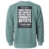 Unisex Midweight Pigment-Dyed Crewneck Sweatshirt Thumbnail