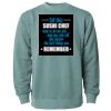 Unisex Midweight Pigment-Dyed Crewneck Sweatshirt Thumbnail