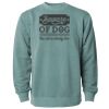 Unisex Midweight Pigment-Dyed Crewneck Sweatshirt Thumbnail