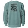 Unisex Midweight Pigment-Dyed Crewneck Sweatshirt Thumbnail