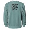 Unisex Midweight Pigment-Dyed Crewneck Sweatshirt Thumbnail