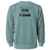 Unisex Midweight Pigment-Dyed Crewneck Sweatshirt Thumbnail