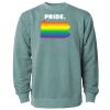 Unisex Midweight Pigment-Dyed Crewneck Sweatshirt Thumbnail