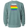 Unisex Midweight Pigment-Dyed Crewneck Sweatshirt Thumbnail