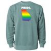 Unisex Midweight Pigment-Dyed Crewneck Sweatshirt Thumbnail