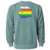 Unisex Midweight Pigment-Dyed Crewneck Sweatshirt Thumbnail