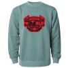 Unisex Midweight Pigment-Dyed Crewneck Sweatshirt Thumbnail