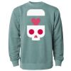 Unisex Midweight Pigment-Dyed Crewneck Sweatshirt Thumbnail