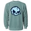 Unisex Midweight Pigment-Dyed Crewneck Sweatshirt Thumbnail