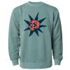 Unisex Midweight Pigment-Dyed Crewneck Sweatshirt Thumbnail