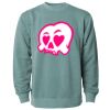 Unisex Midweight Pigment-Dyed Crewneck Sweatshirt Thumbnail