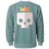 Unisex Midweight Pigment-Dyed Crewneck Sweatshirt Thumbnail