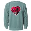 Unisex Midweight Pigment-Dyed Crewneck Sweatshirt Thumbnail