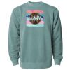 Unisex Midweight Pigment-Dyed Crewneck Sweatshirt Thumbnail