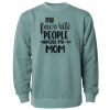 Unisex Midweight Pigment-Dyed Crewneck Sweatshirt Thumbnail