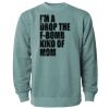 Unisex Midweight Pigment-Dyed Crewneck Sweatshirt Thumbnail