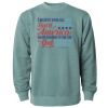 Unisex Midweight Pigment-Dyed Crewneck Sweatshirt Thumbnail