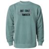 Unisex Midweight Pigment-Dyed Crewneck Sweatshirt Thumbnail