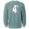 Unisex Midweight Pigment-Dyed Crewneck Sweatshirt Thumbnail