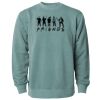 Unisex Midweight Pigment-Dyed Crewneck Sweatshirt Thumbnail