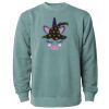 Unisex Midweight Pigment-Dyed Crewneck Sweatshirt Thumbnail