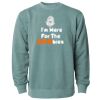 Unisex Midweight Pigment-Dyed Crewneck Sweatshirt Thumbnail