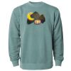 Unisex Midweight Pigment-Dyed Crewneck Sweatshirt Thumbnail