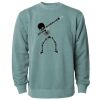 Unisex Midweight Pigment-Dyed Crewneck Sweatshirt Thumbnail