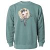 Unisex Midweight Pigment-Dyed Crewneck Sweatshirt Thumbnail