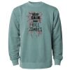 Unisex Midweight Pigment-Dyed Crewneck Sweatshirt Thumbnail