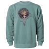 Unisex Midweight Pigment-Dyed Crewneck Sweatshirt Thumbnail