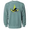 Unisex Midweight Pigment-Dyed Crewneck Sweatshirt Thumbnail