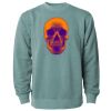 Unisex Midweight Pigment-Dyed Crewneck Sweatshirt Thumbnail