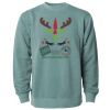 Unisex Midweight Pigment-Dyed Crewneck Sweatshirt Thumbnail