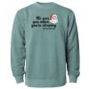 Unisex Midweight Pigment-Dyed Crewneck Sweatshirt Thumbnail