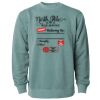 Unisex Midweight Pigment-Dyed Crewneck Sweatshirt Thumbnail