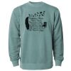 Unisex Midweight Pigment-Dyed Crewneck Sweatshirt Thumbnail