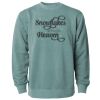 Unisex Midweight Pigment-Dyed Crewneck Sweatshirt Thumbnail