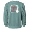 Unisex Midweight Pigment-Dyed Crewneck Sweatshirt Thumbnail