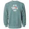 Unisex Midweight Pigment-Dyed Crewneck Sweatshirt Thumbnail