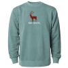 Unisex Midweight Pigment-Dyed Crewneck Sweatshirt Thumbnail