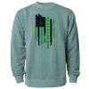 Unisex Midweight Pigment-Dyed Crewneck Sweatshirt Thumbnail